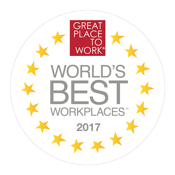 25 Najlepszych Miejsc Pracy na świecie 2017